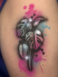 tatuaże na event tatuaże na imprezę firmową airbrush tattoo tatuaże natryskowe