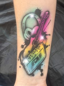 tatuaże na event tatuaże na imprezę firmową airbrush tattoo tatuaże natryskowe